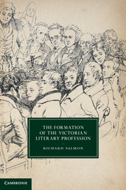Cover of The Formation of the Victorian Literary Profession
