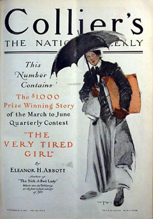 Charlotte Harding, cover illustration from <em>Collier’s
                  Weekly Magazine