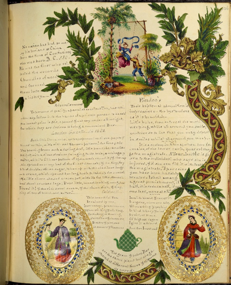 Figure 11 Page from the Scrapbook of M. A. C., 1850