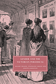 Cover of Gender and the Victorian Periodical