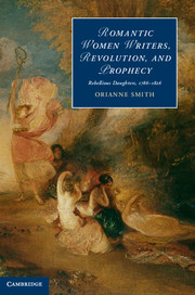 Cover of Romantic Women Writers, Revolution and Prophecy